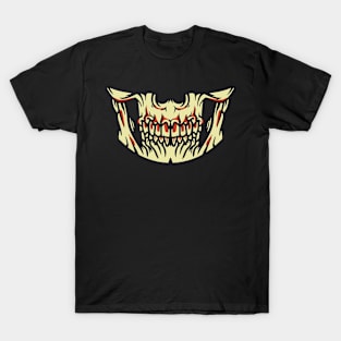 Skull mouth laughing T-Shirt